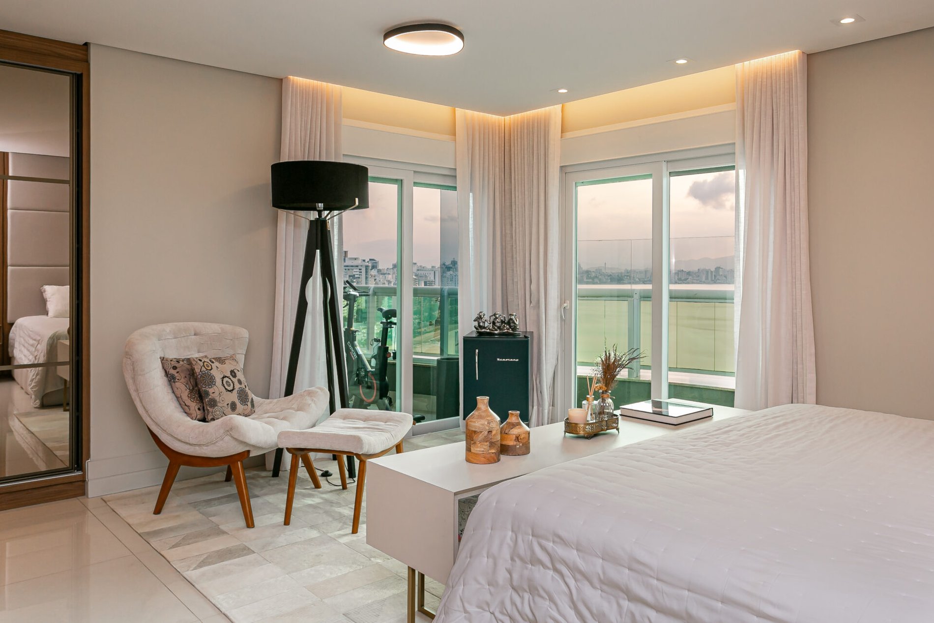 Cobertura vista mar na Agronômica