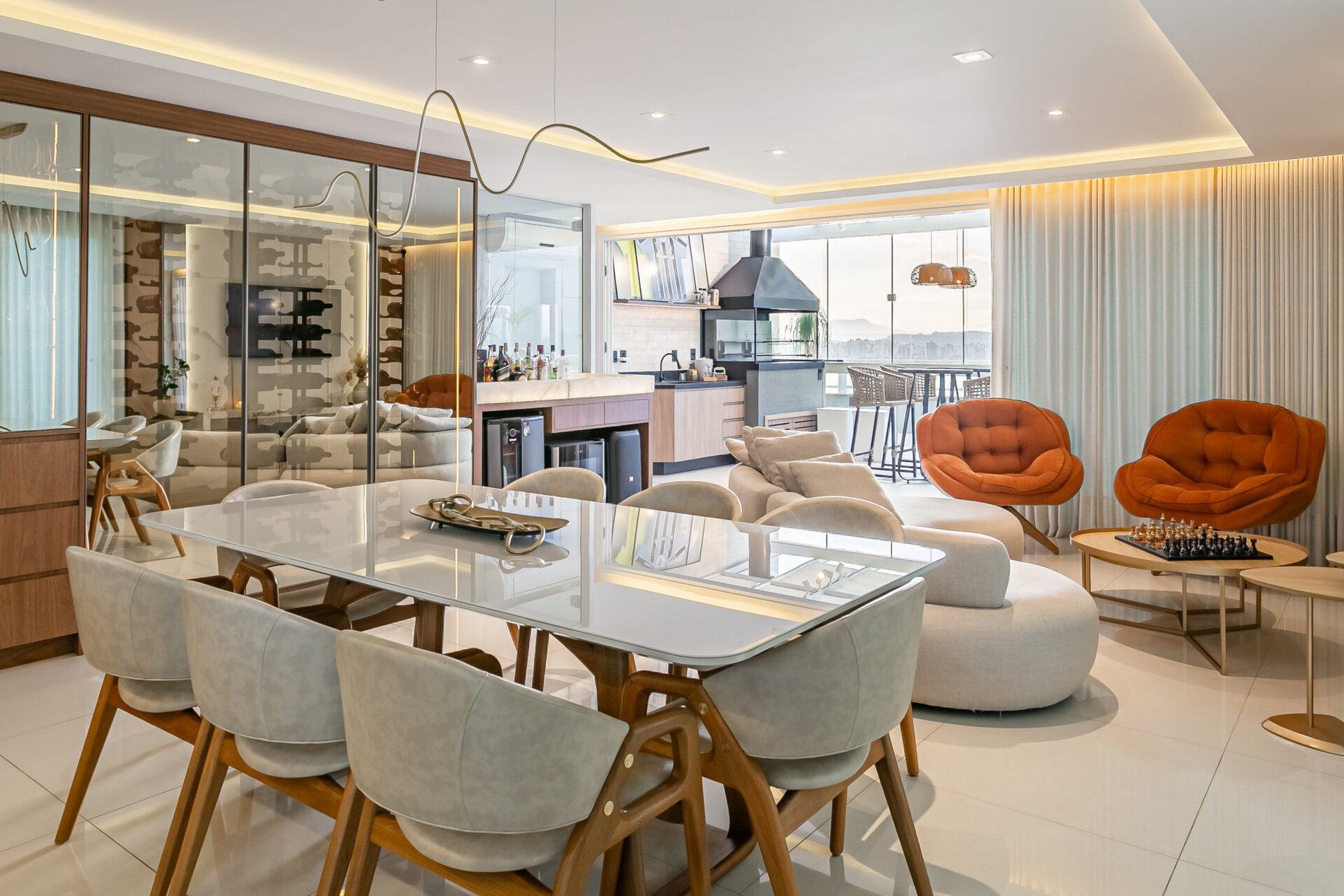 Cobertura vista mar na Agronômica