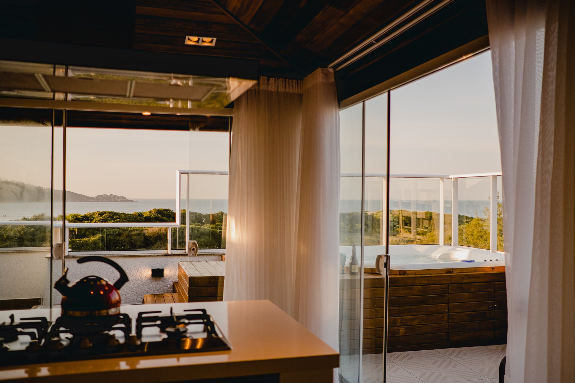 Cobertura vista mar no Campeche