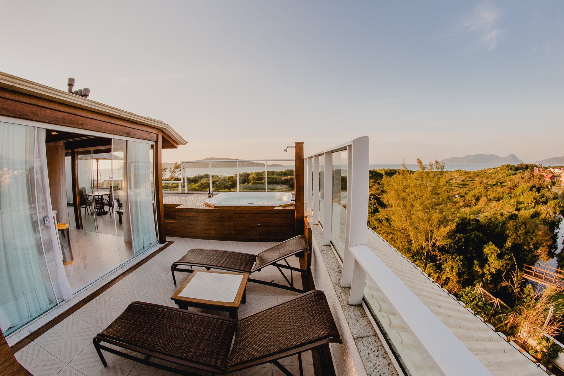 Cobertura vista mar no Campeche