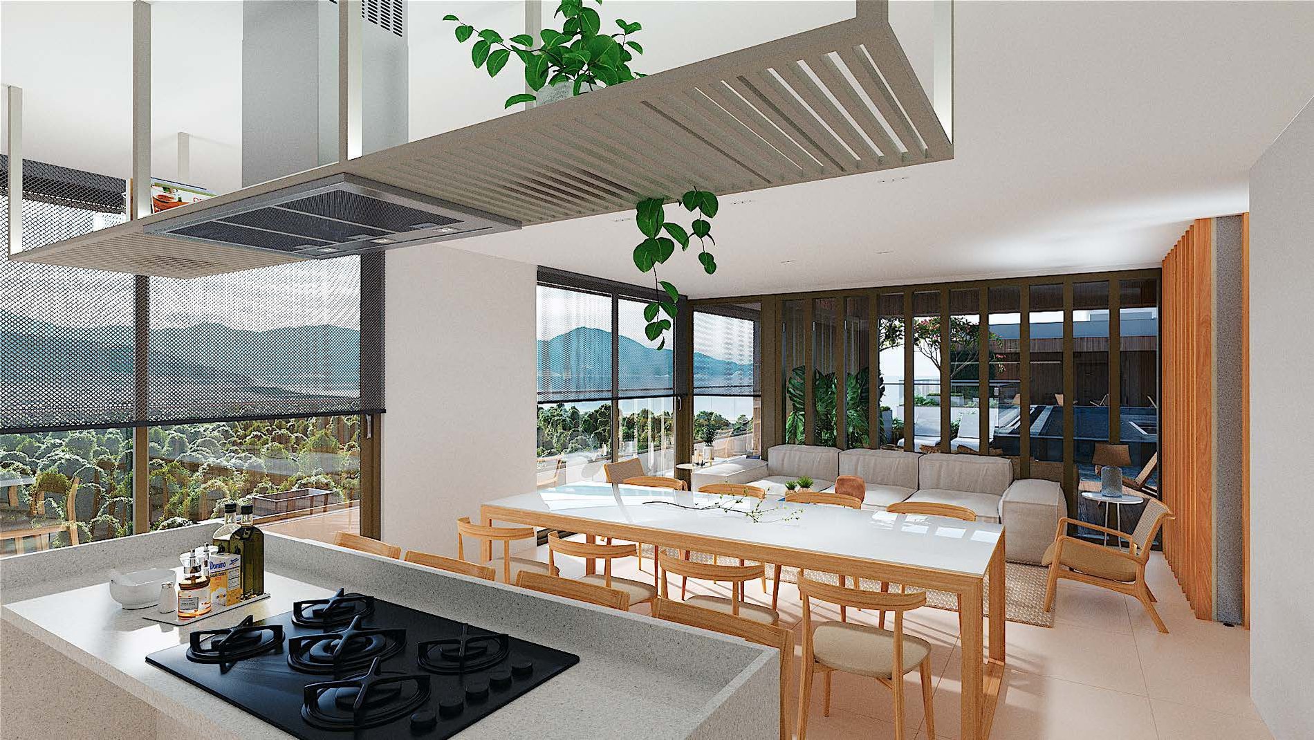 Apartamento no Puro Brasil em Jurerê IN