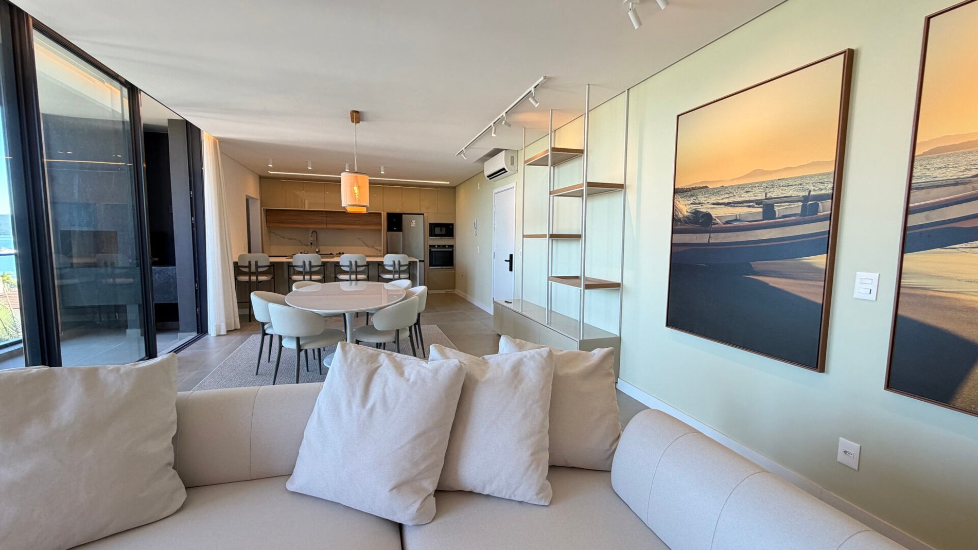 Apartamento vista mar em Canajurê