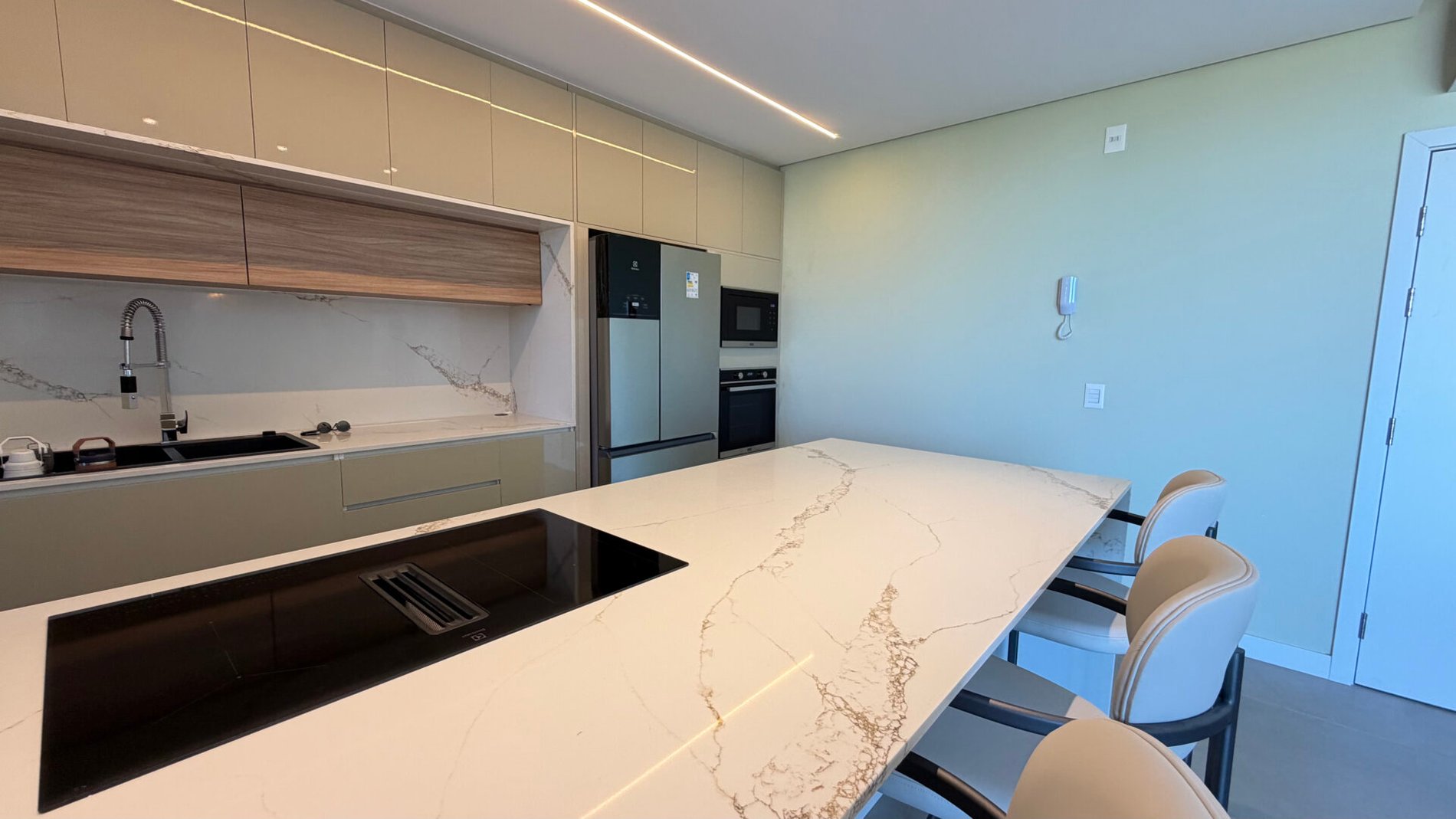 Apartamento vista mar em Canajurê