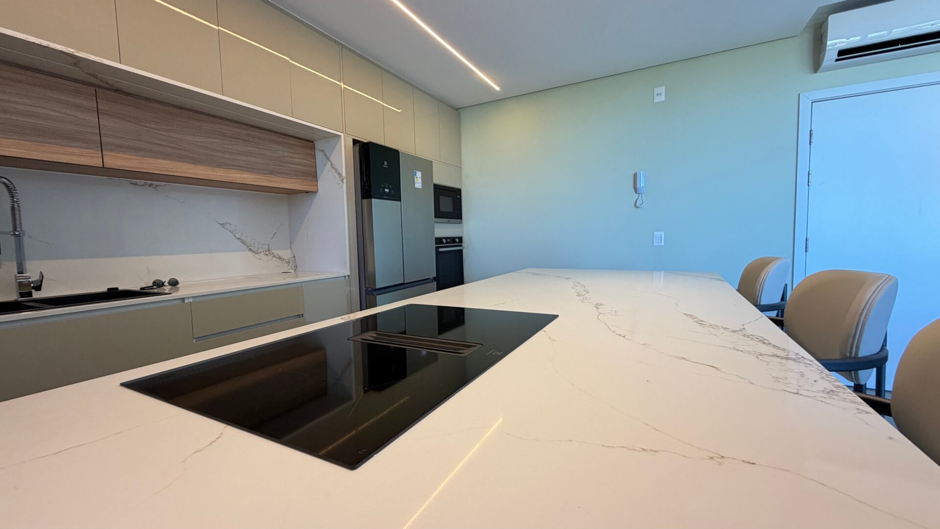 Apartamento vista mar em Canajurê