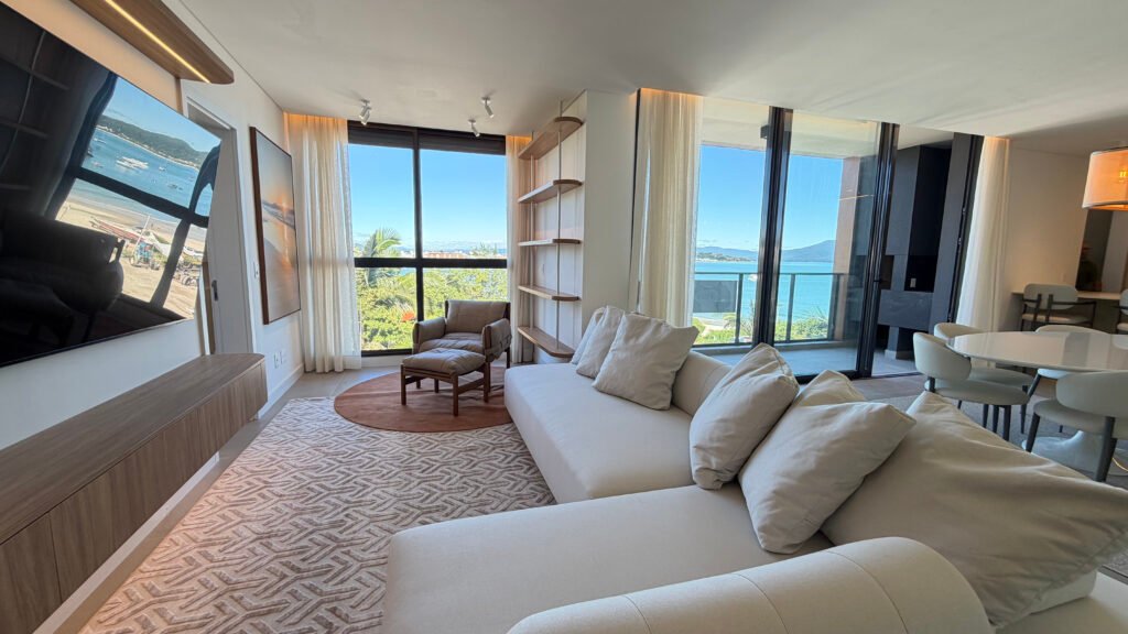 Apartamento vista mar em Canajurê