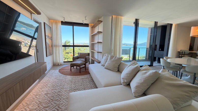 Apartamento vista mar em Canajurê