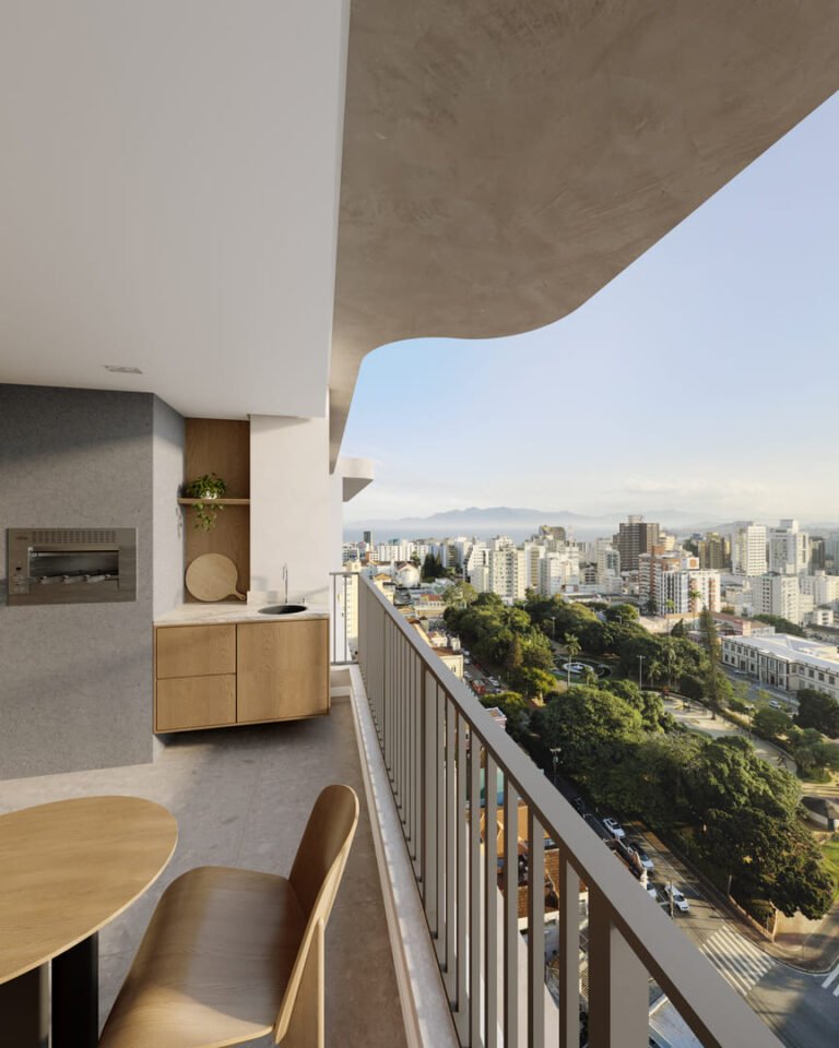 Apartamento no Arkki de 3 suítes no Centro de Florianópolis