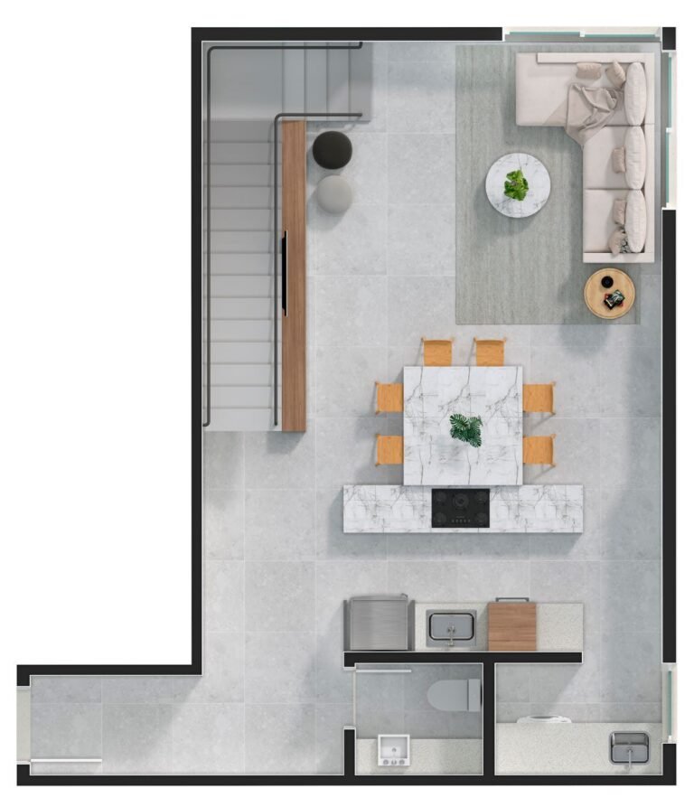 Apartamento no Saco Grande em Florianópolis