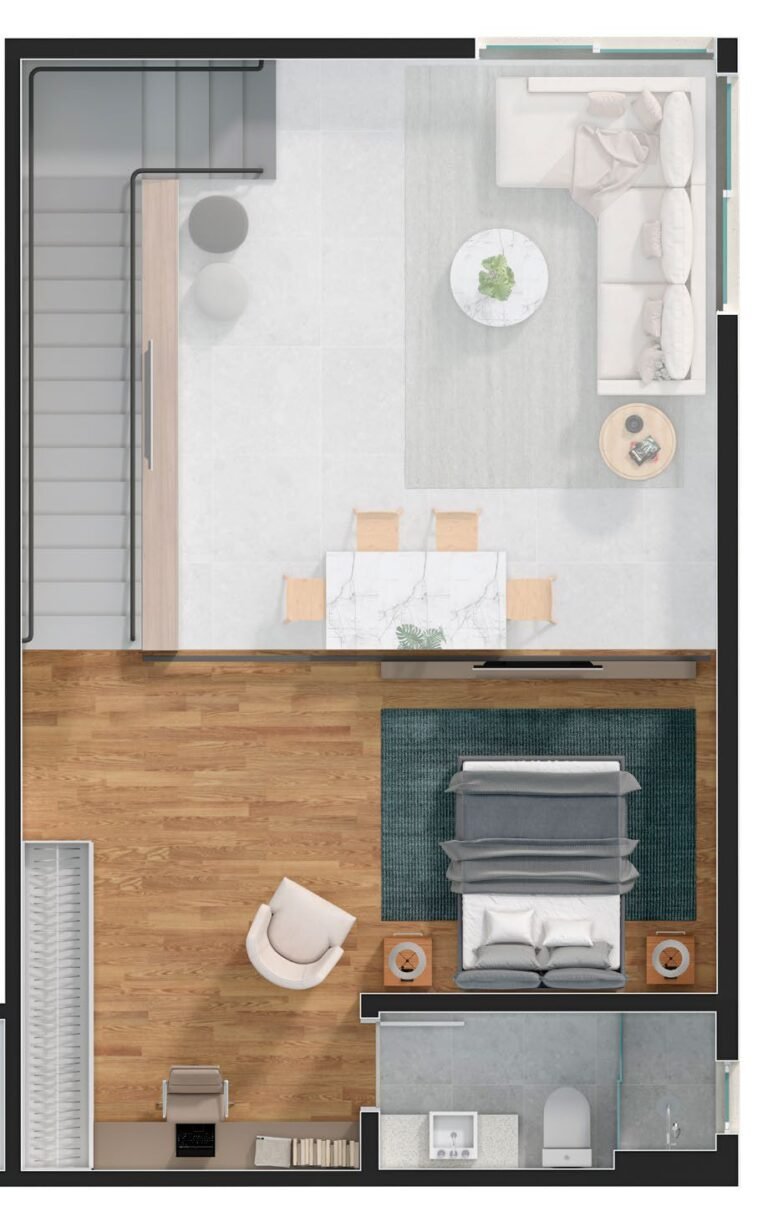 Apartamento no Saco Grande em Florianópolis