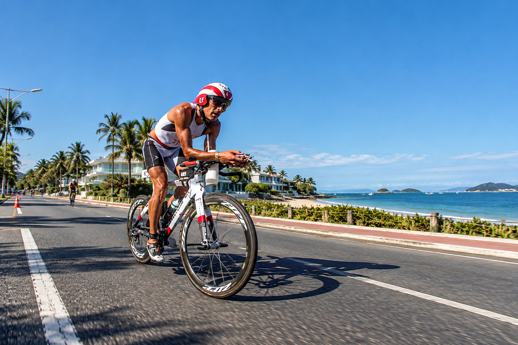 Ironman 70.3 Floripa 2026: Jurerê recebe a competição neste domingo